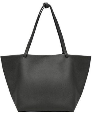 The Row Park Tote Three Bag - Black