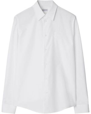 Burberry Su25-Mw-Sip Shirt in Natural for Men | Lyst
