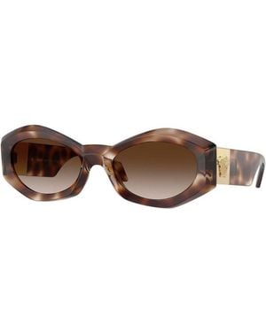 Versace Ve4466U 54613B Sunglasses - Brown