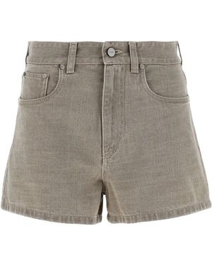 Fendi Denim Shorts - Grey