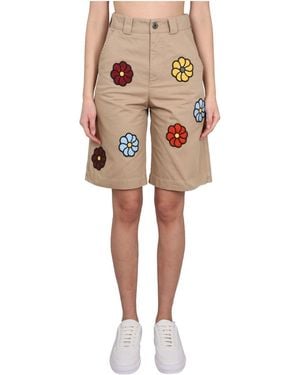 Moncler Genius Bermuda 1 Moncler Jw Anderson Shorts - Natural