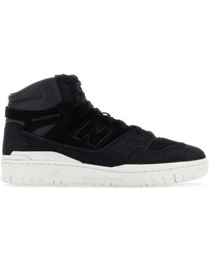 Junya Watanabe Suedex New Balance Bb650 Trainers - Black