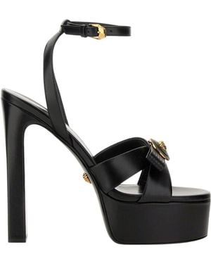 Versace Sandal Gianni Ribbon - Black