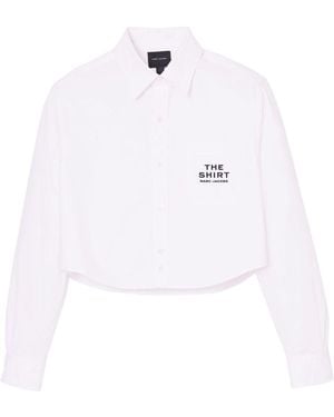 Marc Jacobs Cotton Cropped Shirt - White