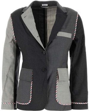 Thom Browne Wool Blazer - Black