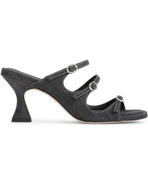 CAREL PARIS Kitty Mules - Black
