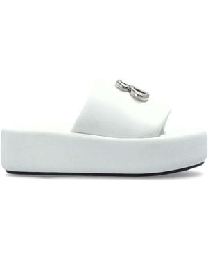 Balenciaga Rise Slide Bb - White