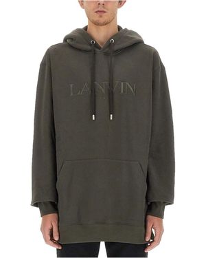 Lanvin Oversized Sweatshirt - Grey