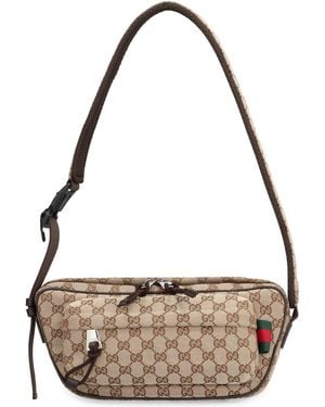 Gucci Small Crossbody Gg Bag - Metallic