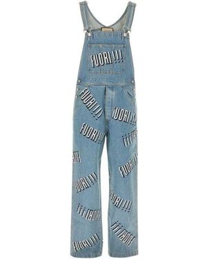 Gucci Denim Dungarees - Blue