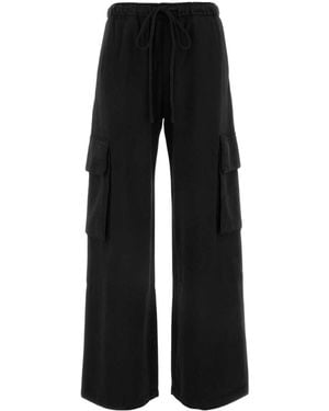 Palm Angels Cotton Joggers - Black