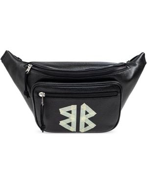 Balenciaga Explorer Leather Beltbag - Black