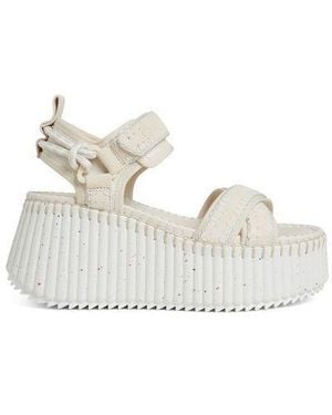 Chloé Nama Sandal - White