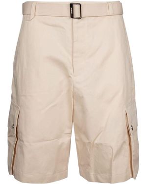 Jacquemus Le Cargo Bermuda Shorts - Natural