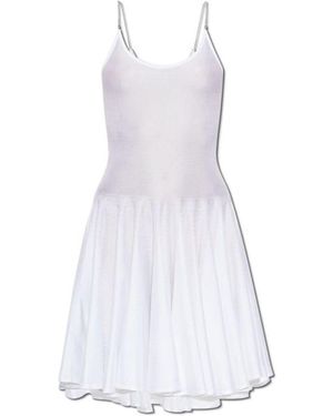 Alaïa Chain Straps Dress - White