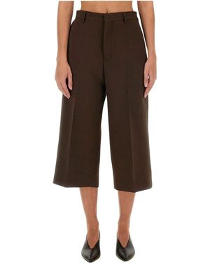 Ami Paris Military Bermuda Shorts - Brown