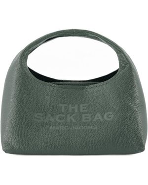 Marc Jacobs The Sack Mini Leather Hobo Bag - Green