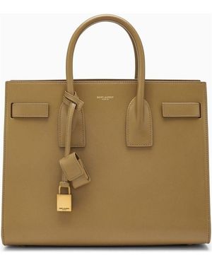 Saint Laurent Small Windsor Sac De Jour Bag - Natural