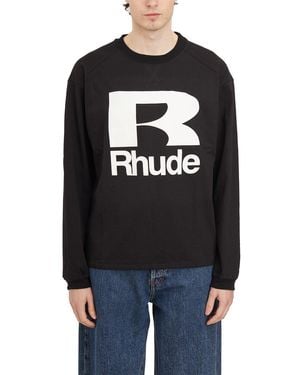 Rhude T-Shirt/L Petrol - Black