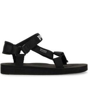 Palm Angels Leather sandals for Men | Online Sale up to 39 Palm Angels Leather sandals for Men | Online Sale up to 39