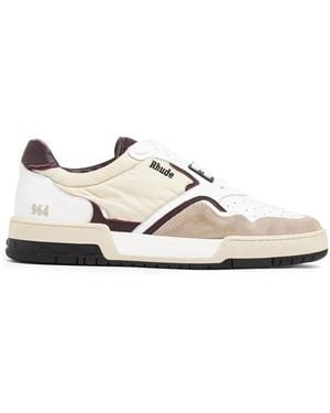 Rhude Racing Trainers - White