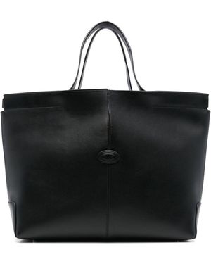 Tod's Luxurious Leather Bag Accessory - Black