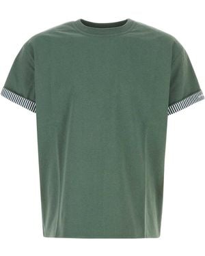 Bottega Veneta Cotton T-Shirt - Green