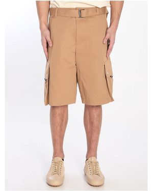 Jacquemus Le Cargo Bermuda Shorts - Natural