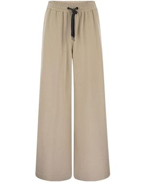 Brunello Cucinelli Track Trousers - Natural