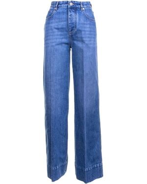 Bottega Veneta Jeans Palazzo - Blue