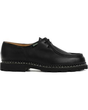 Paraboot Michael Lisse Derby Shoes - Black