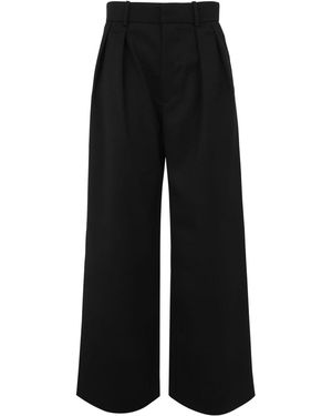 Wardrobe NYC Low Rise Trouser - Black