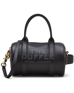 Marc Jacobs The Mini Leather Duffle Bag - Black