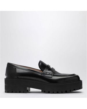 Gianvito Rossi Leather Loafer - White