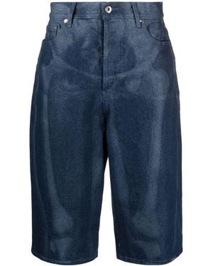 Off-White c/o Virgil Abloh Denim Bermuda Shorts - Blue