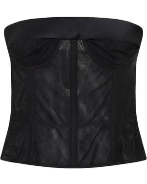 Maison Margiela Corset Top - Black