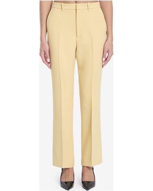 Gucci Crêpe Trousers - Natural