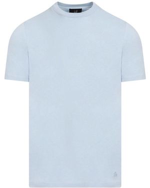 dunhill Ad Insignia Cotton T-Shirt - Blue