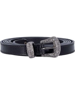ベルト Golden  BELT NEW TEX SHINY WAVY LEATHER BODY Golden Goose Belt New Tex Shiny Wavy Leather Body
