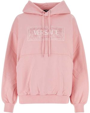Versace Cotton Sweatshirt - Pink