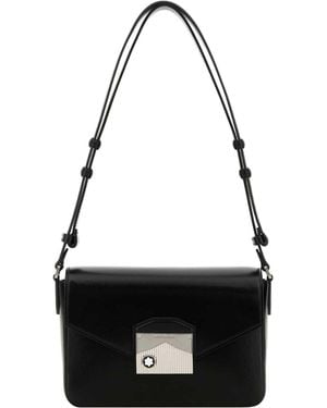 Montblanc Leather Meisterstuck Shoulder Bag - Black