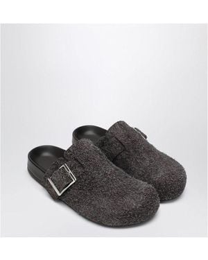 Loewe Ease Buckle Mule - White