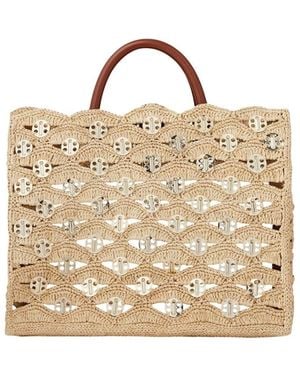Rabanne Sac A Main Tote Bag - Metallic