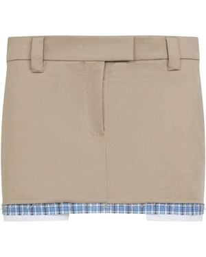 Miu Miu Skirt - Natural