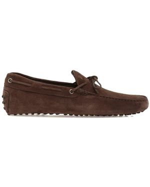 Tod's Suede Loafers - Brown