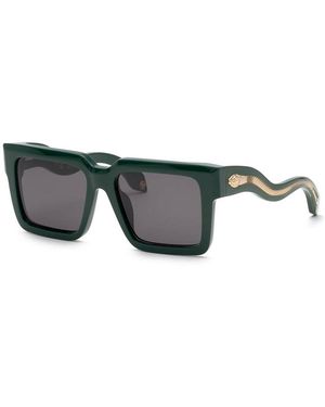 Roberto Cavalli Src055 0D80 Sunglasses - Black