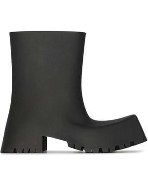 Balenciaga Trooper Rubber Boots - Black