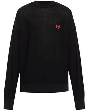 Balenciaga Oversized Sweater - Black