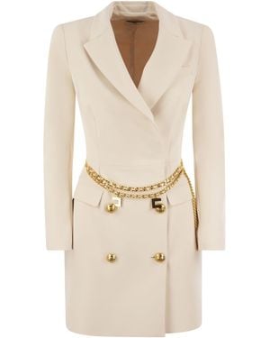 Elisabetta Franchi Long coats and winter coats for Women | Online Sale up  to 47% off | Lyst