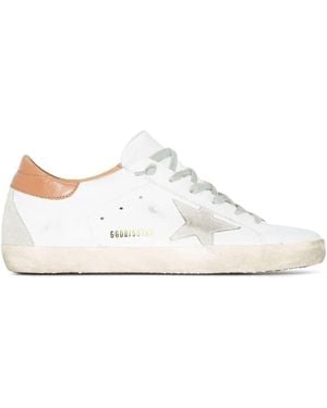 Golden Goose Superstar Low Top Trainers - White